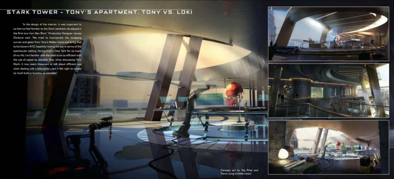 Concept art Los Vengadores