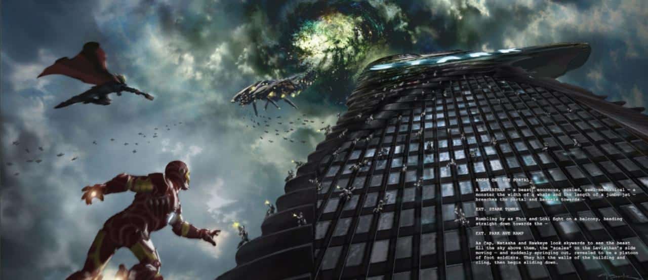 Concept art Los Vengadores