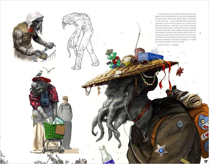 concept art distrito 9