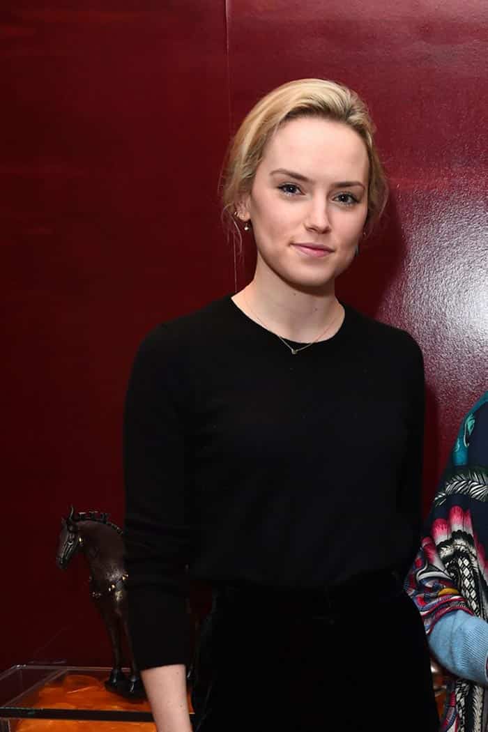 el cambio de look de daisy ridley en 2018