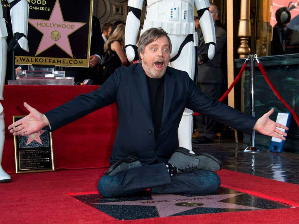 La estrella de Mark Hamill