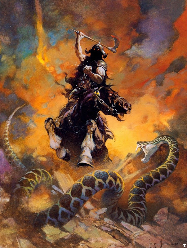 frank frazetta death dealer VI