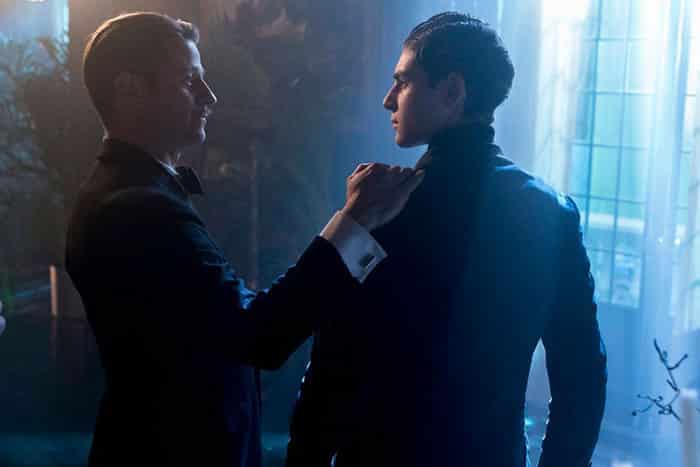 primeras imágenes de jim gordon con bigote en la serie de gotham