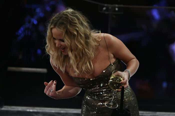 la polémica foto de jennifer lawrence en los oscars 2018