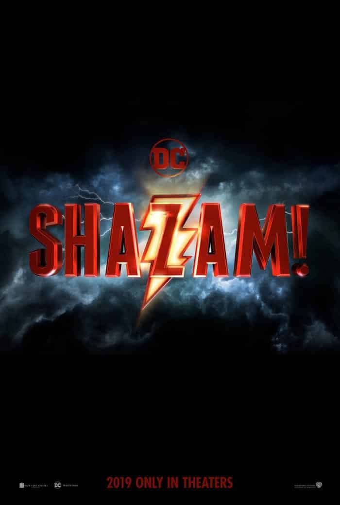 Póster oficial de Shazam (DC Comics)