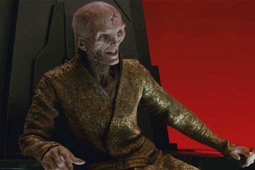 Star Wars 9 rumor: Podría regresar el Líder Supremo Snoke snoke en star wars: los últimos jedi