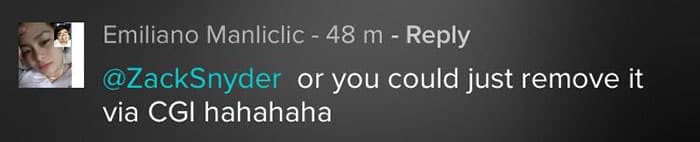 zack snyder se ríe de la liga de la justicia de joss whedon