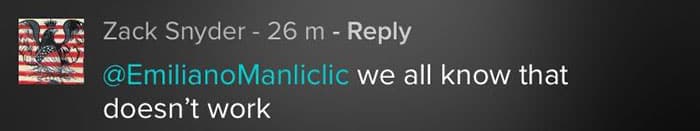 zack snyder se ríe de la liga de la justicia de joss whedon