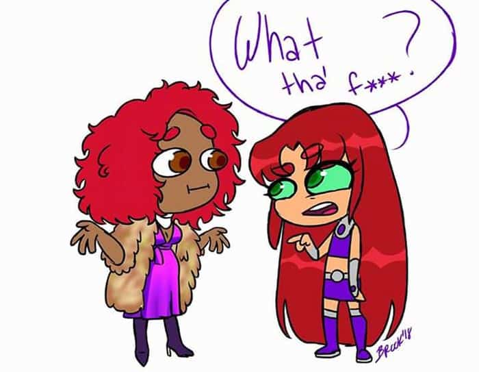 Meme de Starfire
