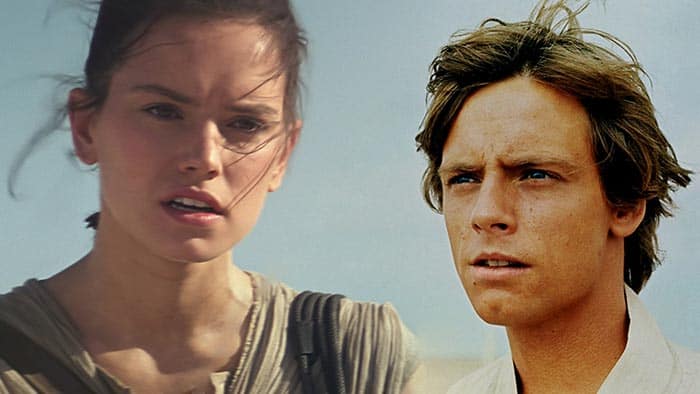 star wars: mark hamill confirma que rey es la hija de luke skywalker
