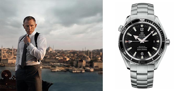 'Skyfall' (Rolex Seamaster Planet Ocean 600M) | Los 5 relojes más legendarios de la historia del cine 'Skyfall' (Rolex Seamaster Planet Ocean 600M) | Los 5 relojes más legendarios de la historia del cine