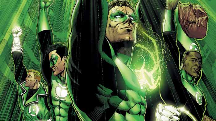 los héroes de green lantern corps