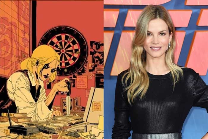 Sylvia Hoeks como Tara Chace en la película de Queen and Country, de Ridley Scott