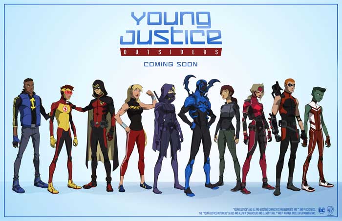 Young Justice: Outsiders es la nueva temporada de esta serie de animación de DC Young Justice: Outsiders es la nueva temporada de esta serie de animación de DC