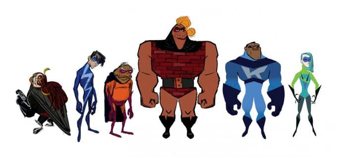 The Art of Incredibles 2 (Los increíbles 2) visual development concept art 08