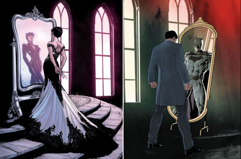 boda batman y catwoman