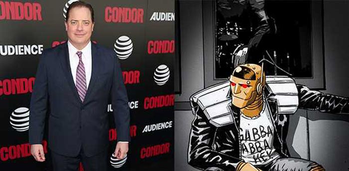 brendan fraser será robotman en la serie de la patrulla condenada