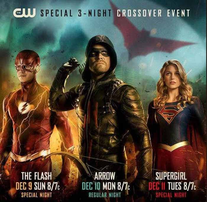 fechas para el crossover arrowverso 2018