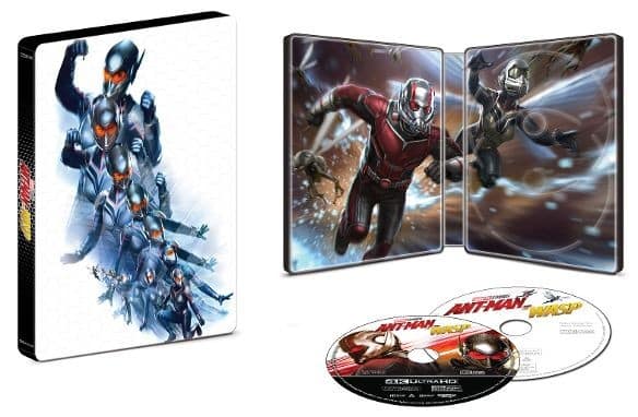 fecha de lanzamiento oficial de ant-man y la avispa blu ray