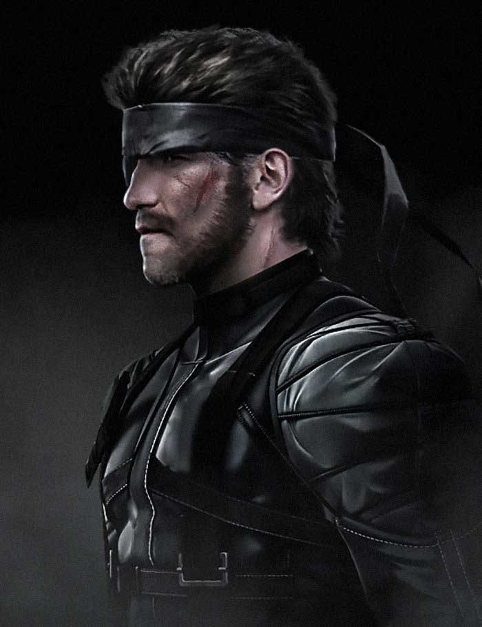 jon bernthal como snake en metal gear solid