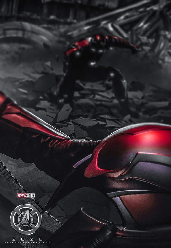 fan art de magneto en el mcu