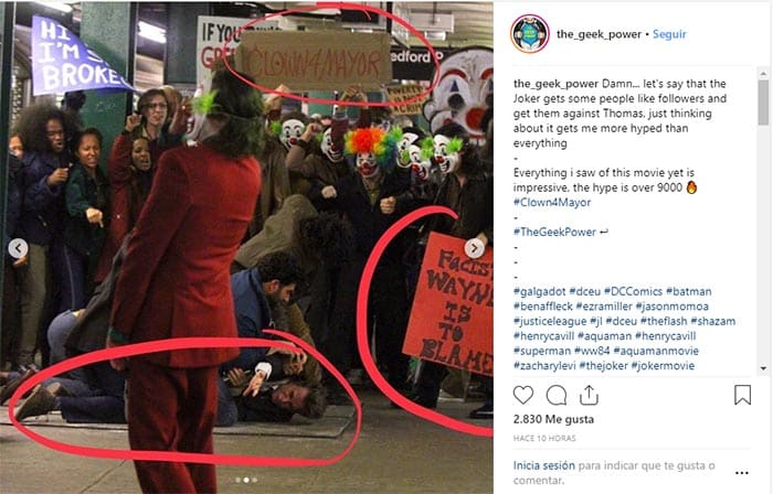Joker (Joaquin Phoenix) es el héroe de la película Joker (Joaquin Phoenix) es el héroe de la película