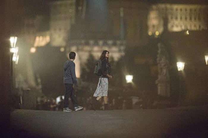 peter parker (tom holland) y mj (zendaya) en spider-man: lejos de casa