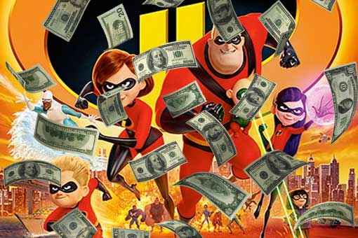 recaudación los increíbles 2