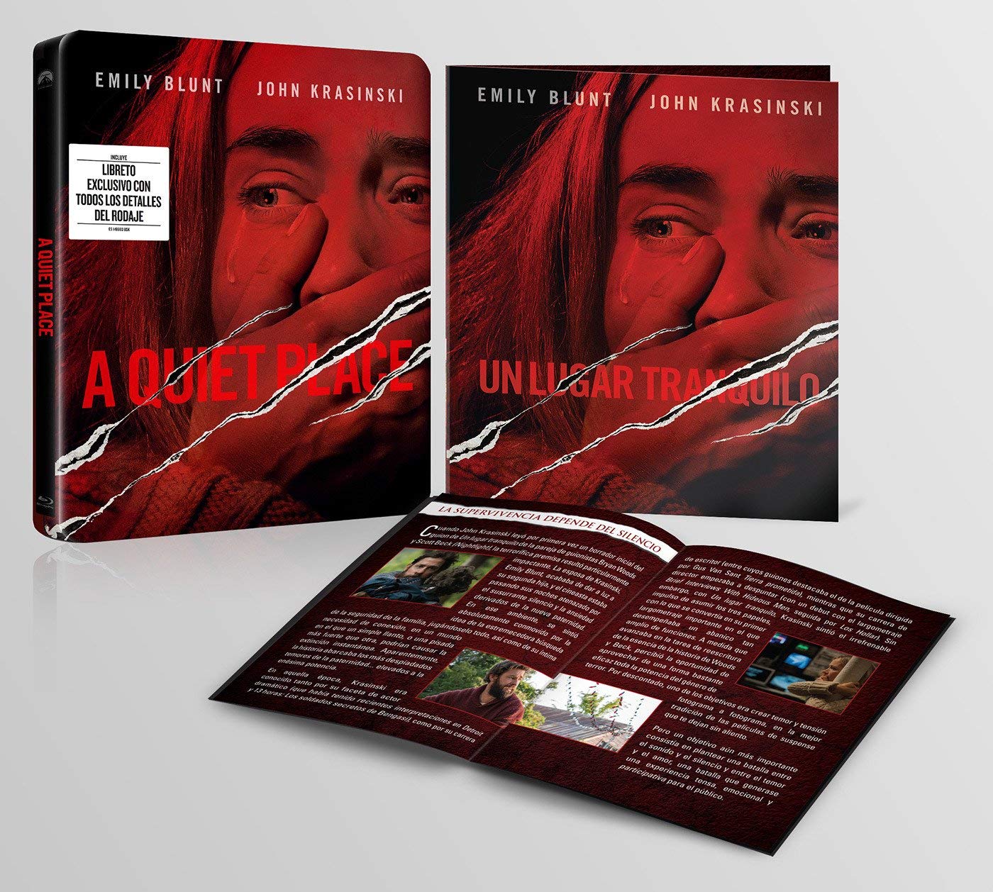 un lugar tranquilo edición metálica