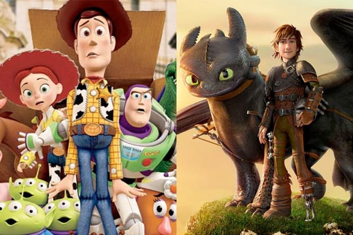 toy story 4 y como entrenar a tu dragón 3