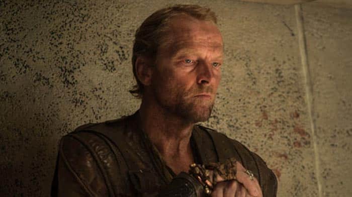 el final de ser jorah mormont (iain glen) en juego de tronos
