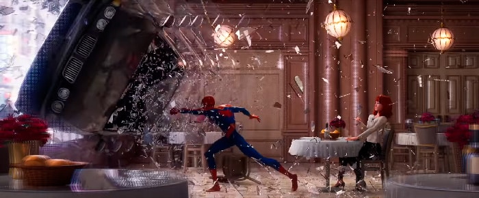 homenaje a spider-man de Sam Raimi