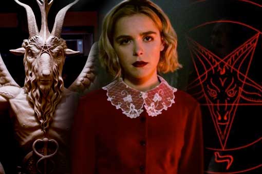 la serie de sabrina se mete en problemas con un templo satánico real