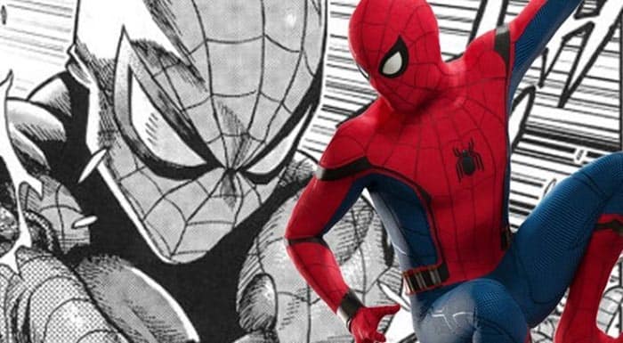 el manga de spider-man (marvel comics)