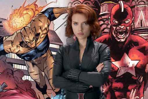 filtran el villano de marvel de la película de viuda negra