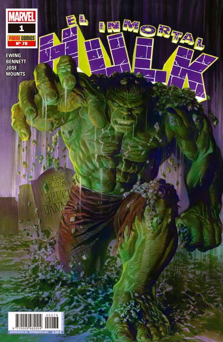 Cover el inmortal hulk