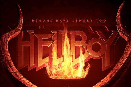 espectacular póster de hellboy, tráiler esta semana - cinemascomics.com