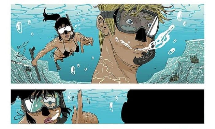 viñeta de lavennder (panini cómics)