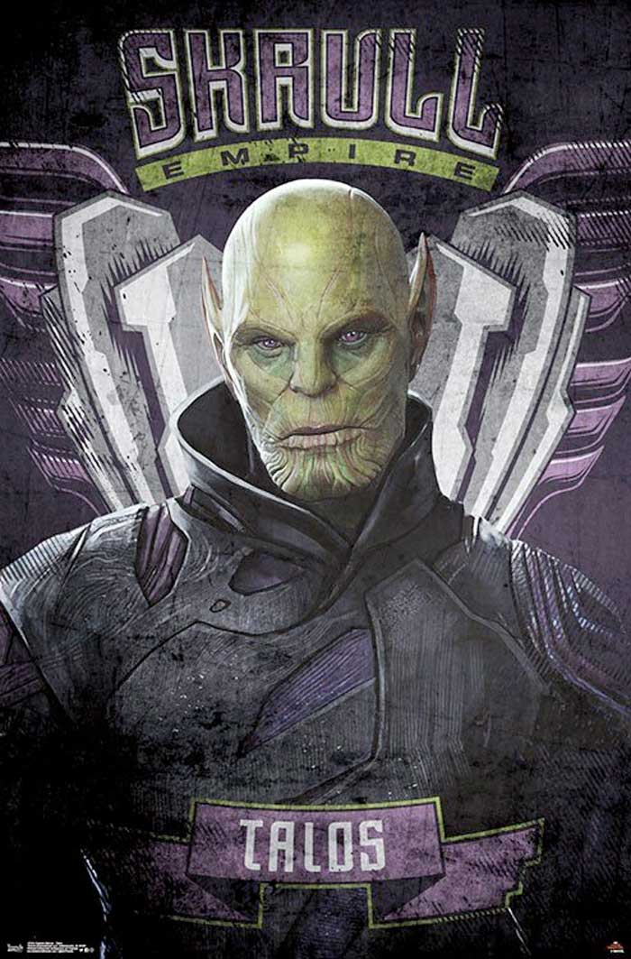 4 pósters espectaculares de la película capitana marvel