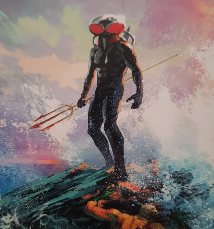 Aquaman: El superhéroe se cuela en el mundo del arte