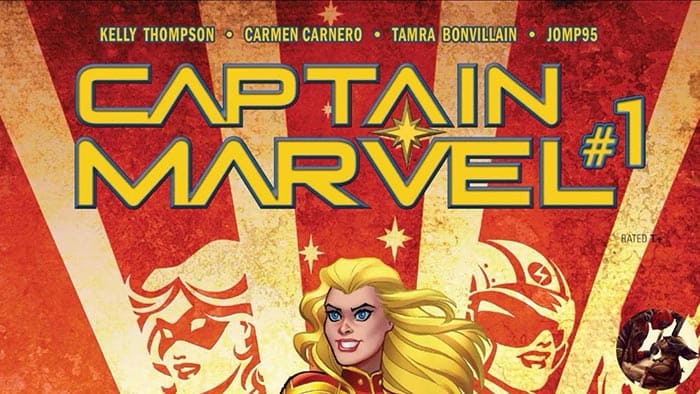 Capitana Marvel 1, de Kelly Thompson y Carmen Carnero