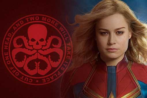 capitana marvel ¿tendrá un papel importante hydra en la película?