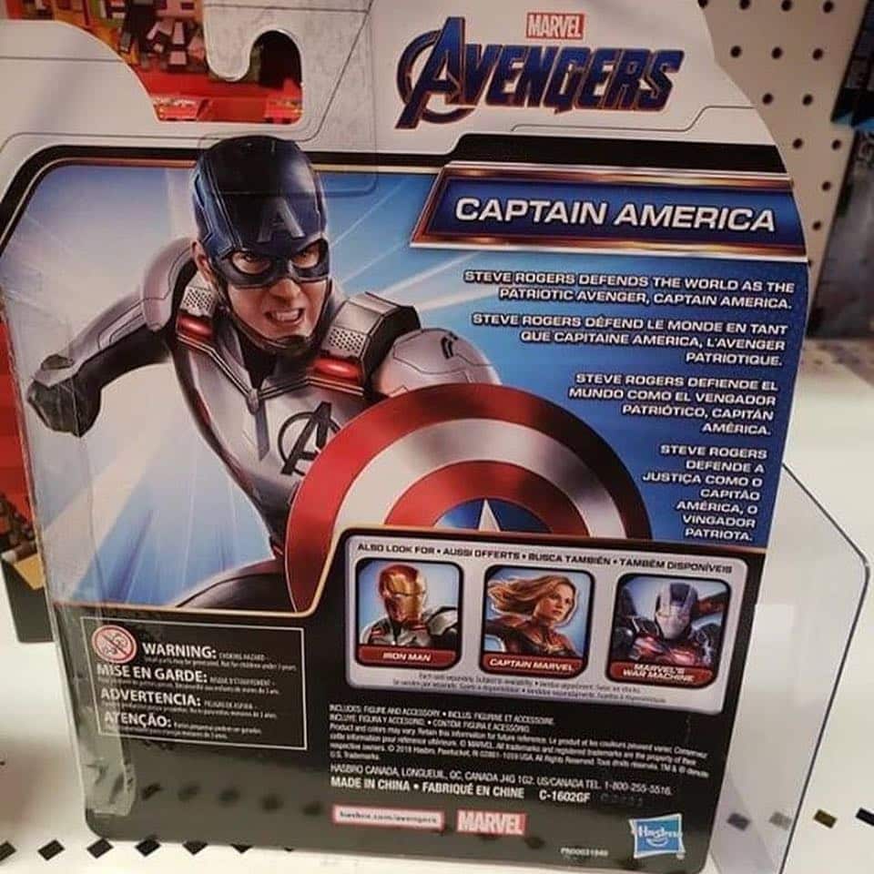 capitan america vengadores: endgame