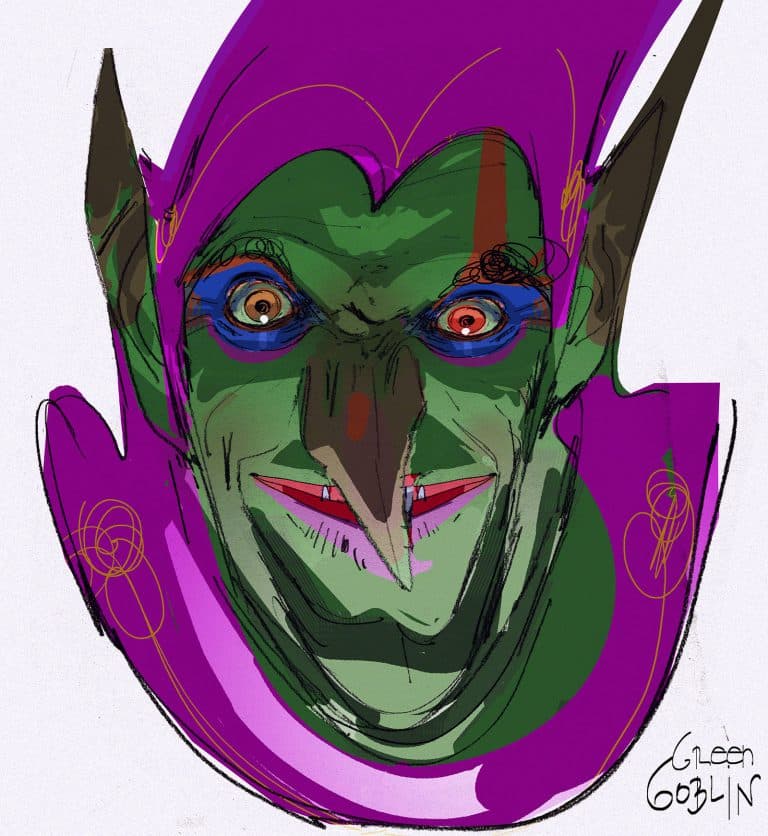 Concept art Alberto Mielgo Duende Verde