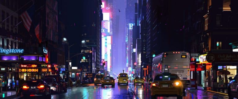 Concept art Spider-Man: Un nuevo universo