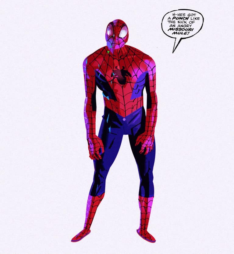 Concept art Spider-Man