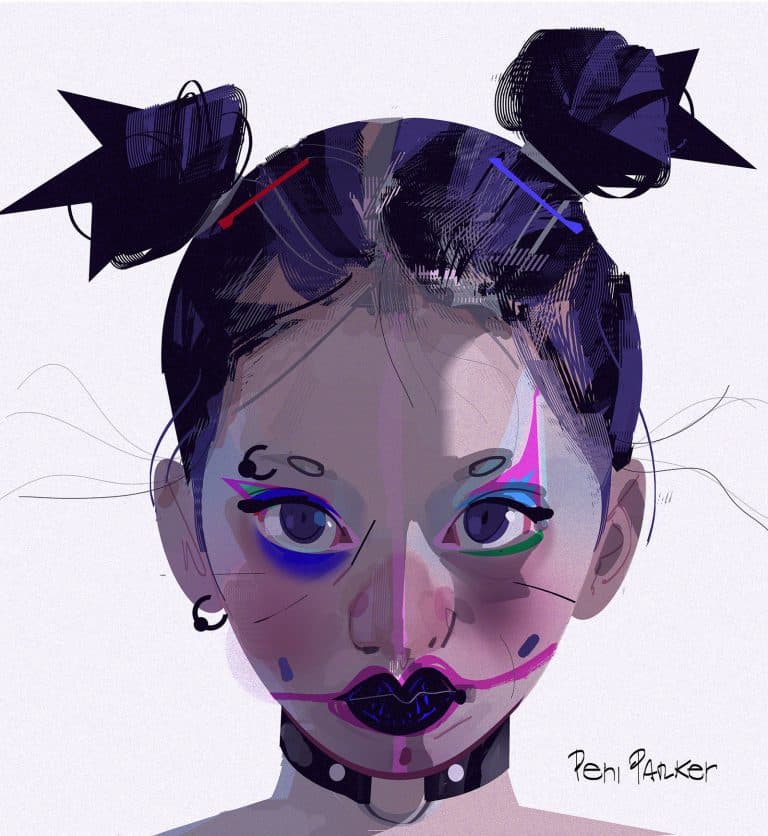 Concept art Peni Parker