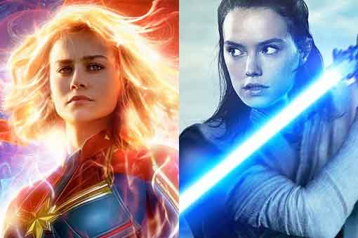 rotten tomatoes cambia para proteger a capitana marvel y star wars 9