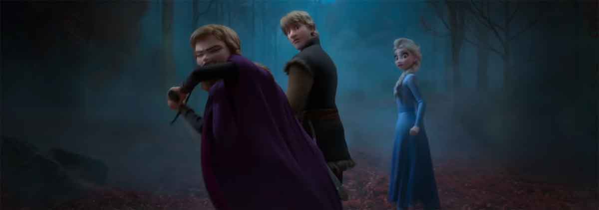 primer teaser tráiler de frozen 2 de disney
