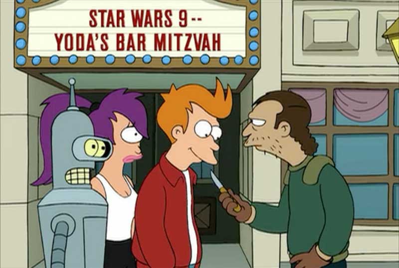 La predicción de Futurama sobre el título de Star Wars 9 la predicción de futurama sobre el título de star wars 9